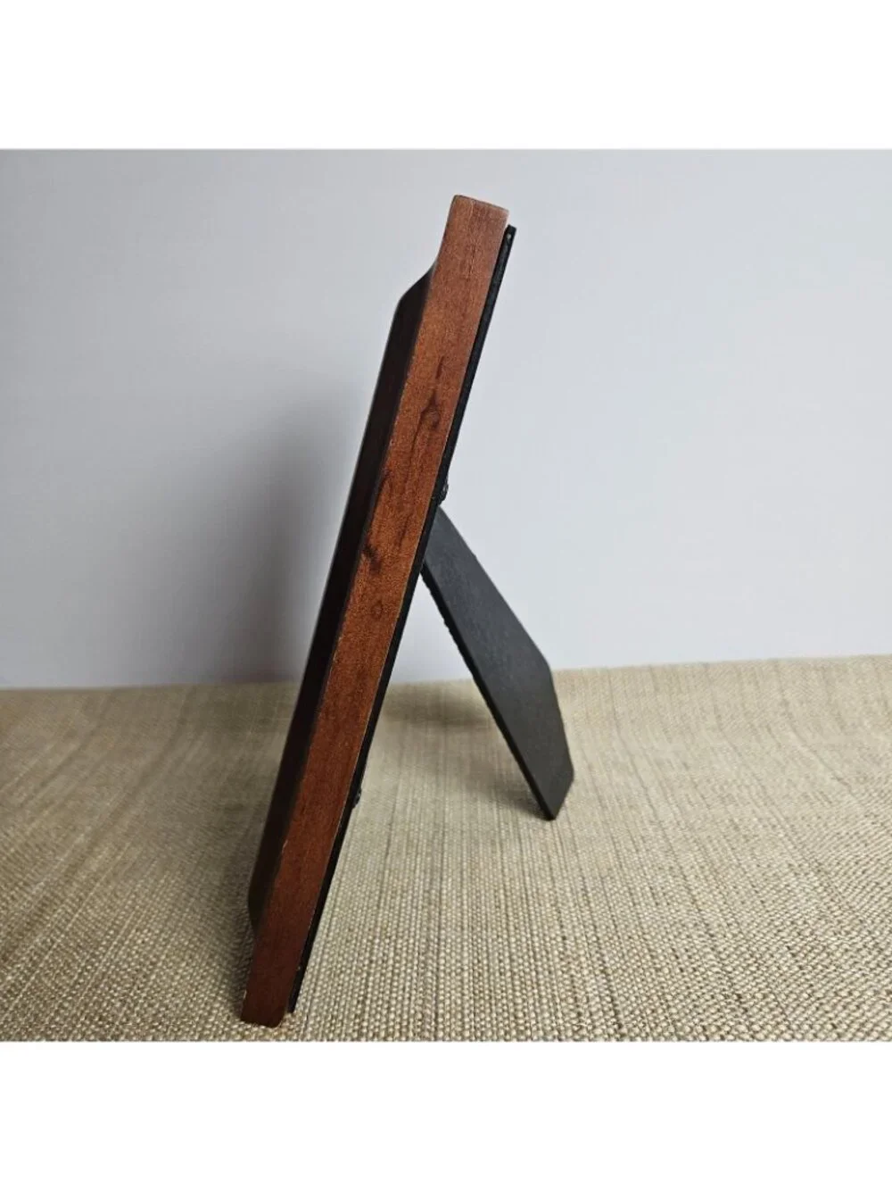 Wood Picture Frame 5x7 Tabletop Easel Back Minimalist Classic Warm Decor